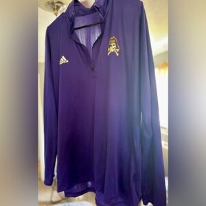 East Carolina University Adidas Quarter-zip